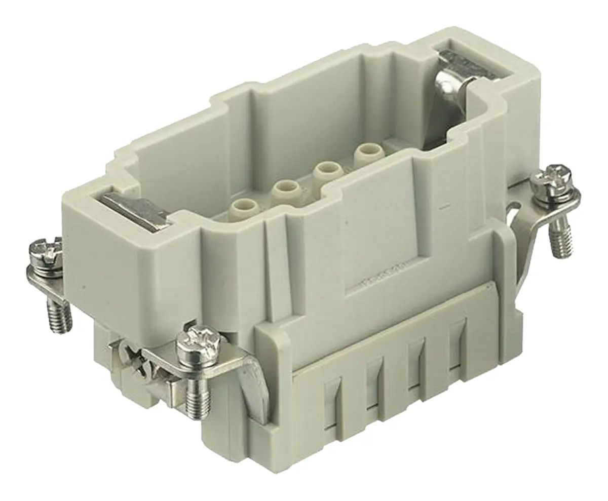 Produktfoto 1 von HARTING Han E HMC Industrie-Steckverbinder Kontakteinsatz, 10-polig 16A Stecker