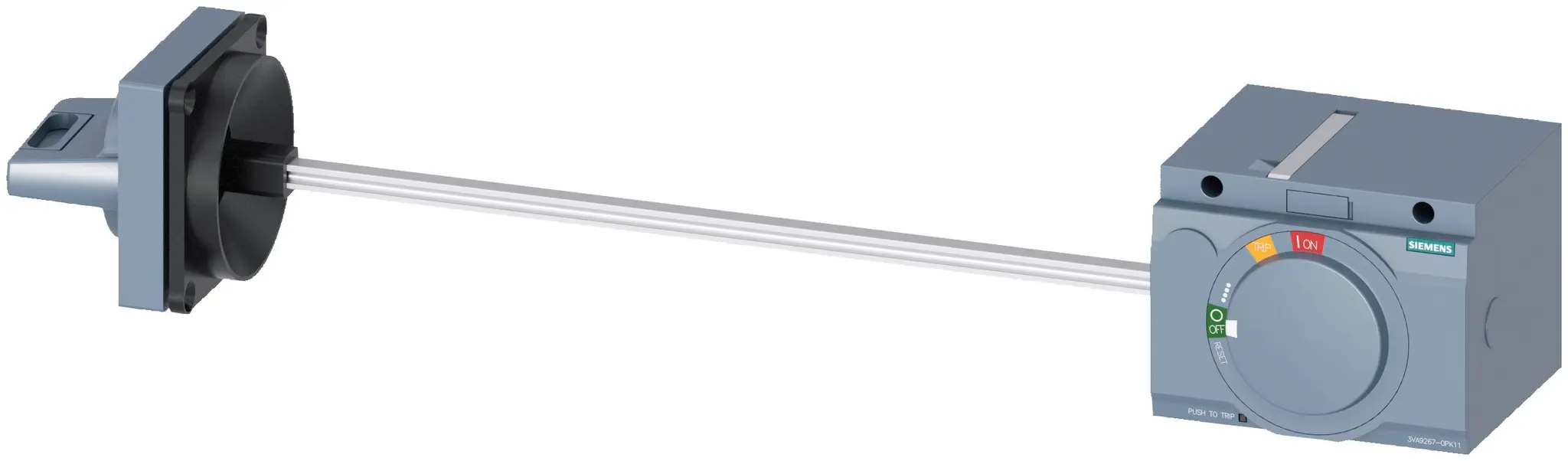 Produktfoto 1 von Siemens Grau SENTRON Griffmechanismus für 3VA2 100/160/250 80 mm, IP65