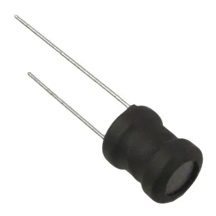 Produktfoto 1 von Bourns RLB Induktivität radial, Ferrit DR-Kern, 12 μH 50, 2.5 A, Radial / R-DC 55 mΩ, max. 15 MHz, Ø 8.7 mm, Ø 0.65 mm x
