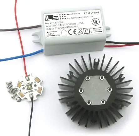 Produktfoto 1 von Intelligent LED Solutions OSLON Black IR Pinoir Basic LED-Beleuchtungs-Kit, Infrarot, Kamerabeleuchtung 1