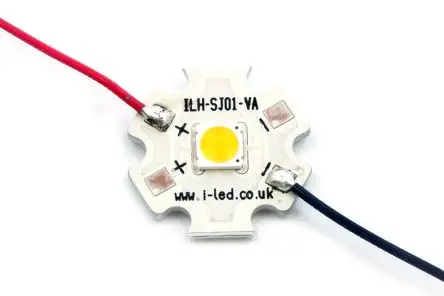 Produktfoto 1 von Intelligent LED Solutions LED-Array Stanley N6J PowerStar Weiß, 1-LEDs, Ø 20 mm Außen-ø 125 lm-Typ, 4000k