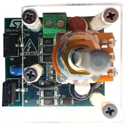 Produktfoto 1 von STMicroelectronics STF17N62K3 Evaluierungsplatine, Evaluierungsplatine Potenziometer-Dimmer