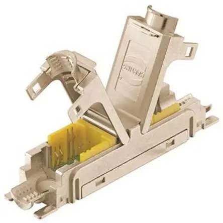 HARTING, 2082101 Ethernet-Verbinder, RJ45, Kat. 6, 1 -Port, Typ Ungeschirmt, Gekreuzt, L 15.6 mm, Typ Verlängerung