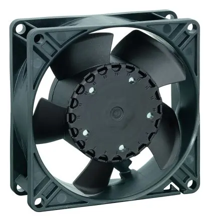 Produktfoto 1 von ebm-papst 3300 N - S-Panther Axiallüfter, Kugel, 12V dc / 1.8 W 0.12 A, 2650 U/min, 80 m³/h IP20 92 mm 32mm 32 mm