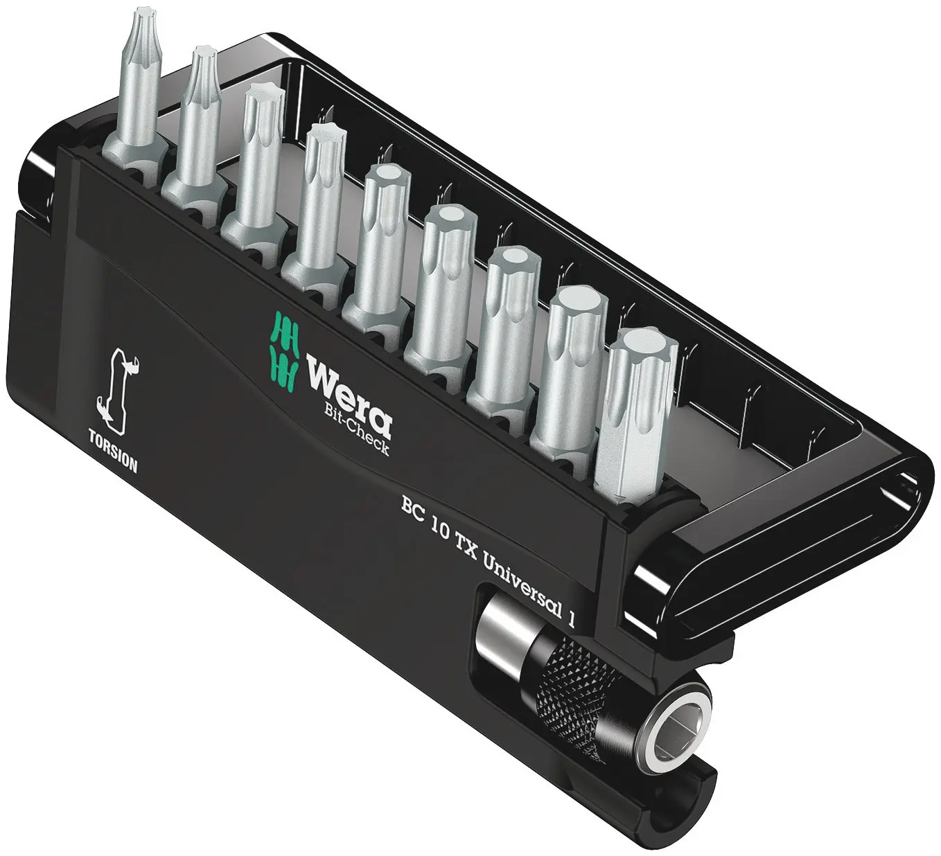 Produktfoto 1 von Wera Innensechsrund Sechskant, Diamant-Spitze T10, T15, T20, T25, T27, T30, T40, 10-teilig