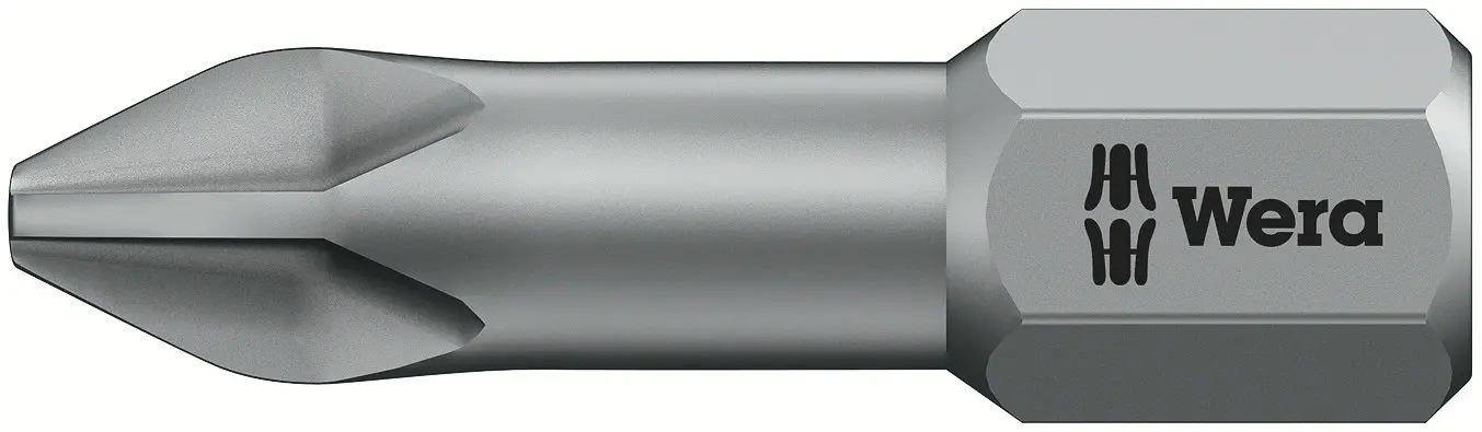 Wera 25 mm PH2 Schraubbit, 1-teilig