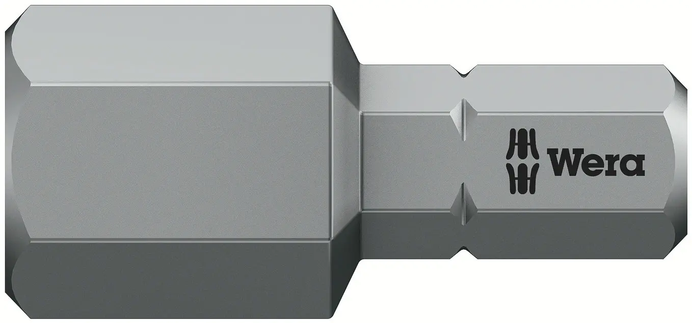 Produktfoto 1 von Wera 0.25 mm 10 mm Hex-Plus Schraubbit, Sechskant, 1-teilig, 25 mm