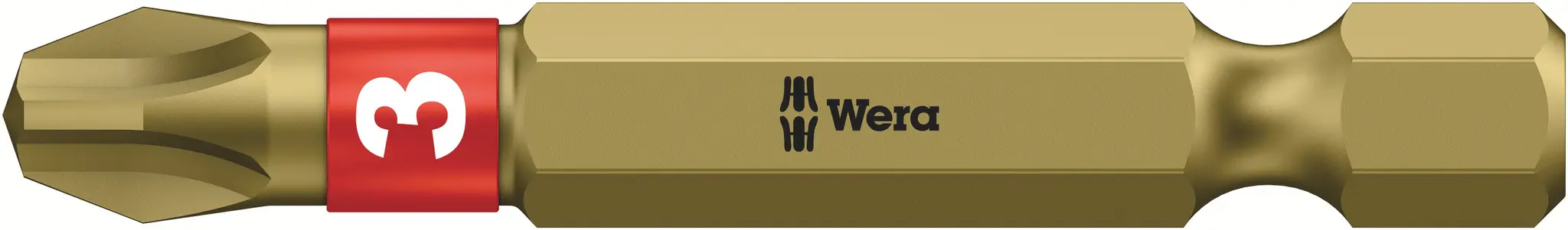 Produktfoto 1 von Wera PH3 Schraubbit Edelstahl, Verchromt, 1-teilig