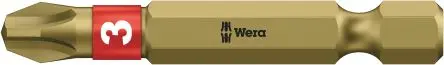 Wera PH3 Schraubbit Edelstahl, Verchromt, 1-teilig