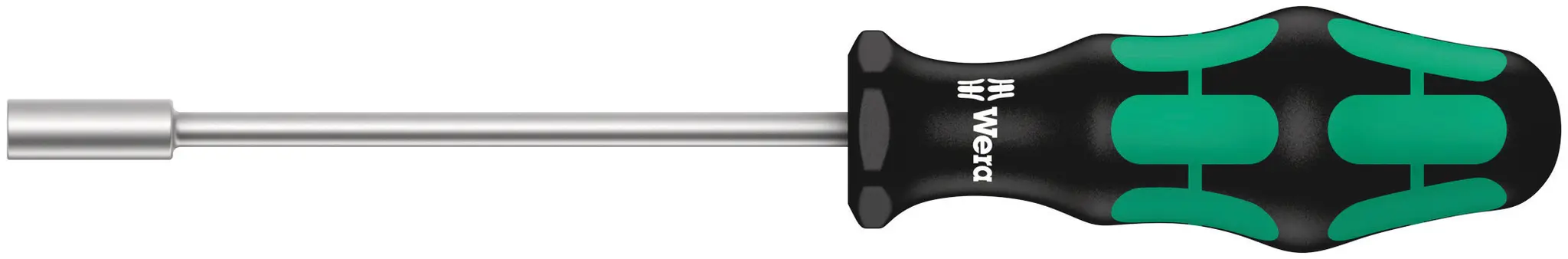 Wera 14 mm Sechskant Steckschlüssel-Handgriff, Länge 237 mm / Klinge 125 mm