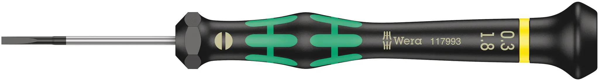 Wera Präzision, Verchromt, Edelstahl, 137 mm / Klinge 40 mm