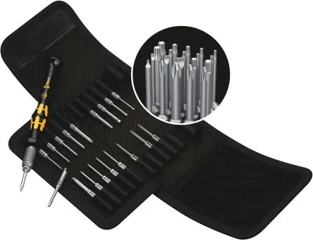 Produktfoto 1 von Wera Schraubendrehersatz, 20-teilig Hex-Plus, Phillips, Geschlitzt, Innensechsrund, Torx Plus ESD-Sicherheit