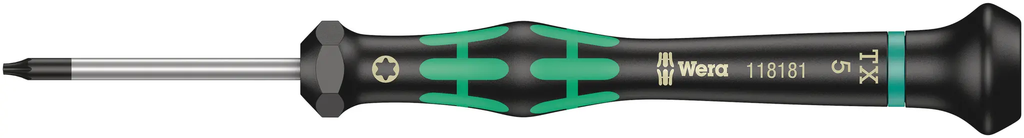 Produktfoto 1 von Wera T5 Präzision, Verchromt, Edelstahl, 137 mm / Klinge 40 mm