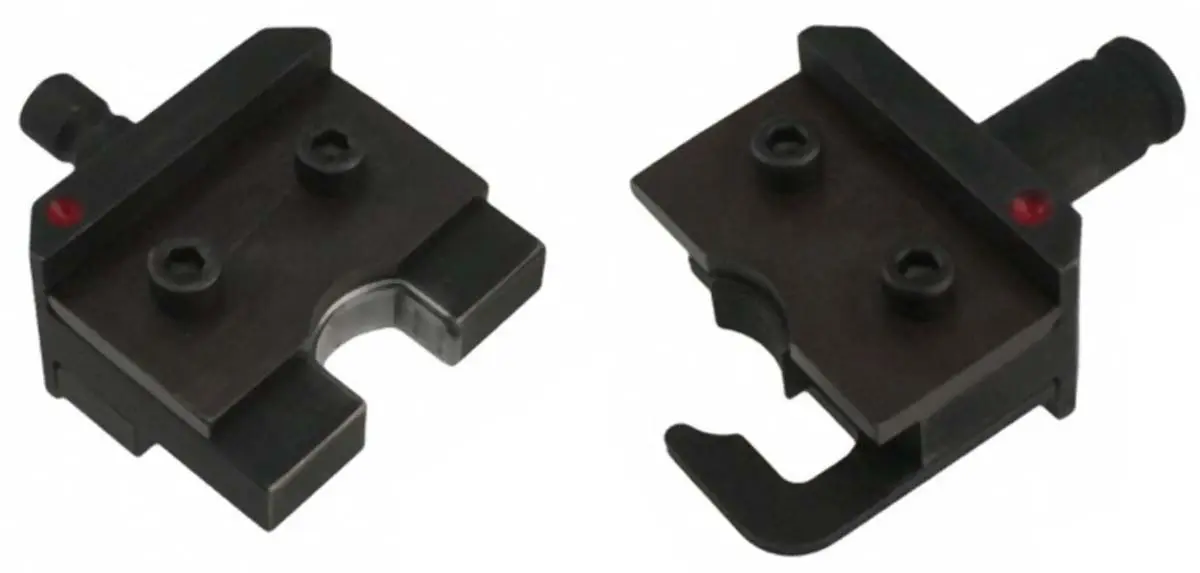 Produktfoto 1 von TE Connectivity 47820 Crimp-Matrizensatz Schwarz, 1 Ports, Crimpmatrize