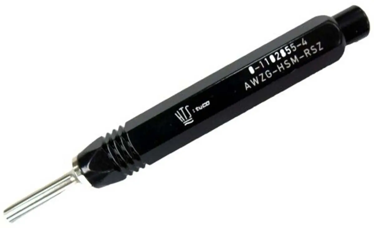 Produktfoto 1 von TE Connectivity 1102855 Ausziehwerkzeug für Größe  16.58 mm, 111 mm lang Spitzen L. 24 mm