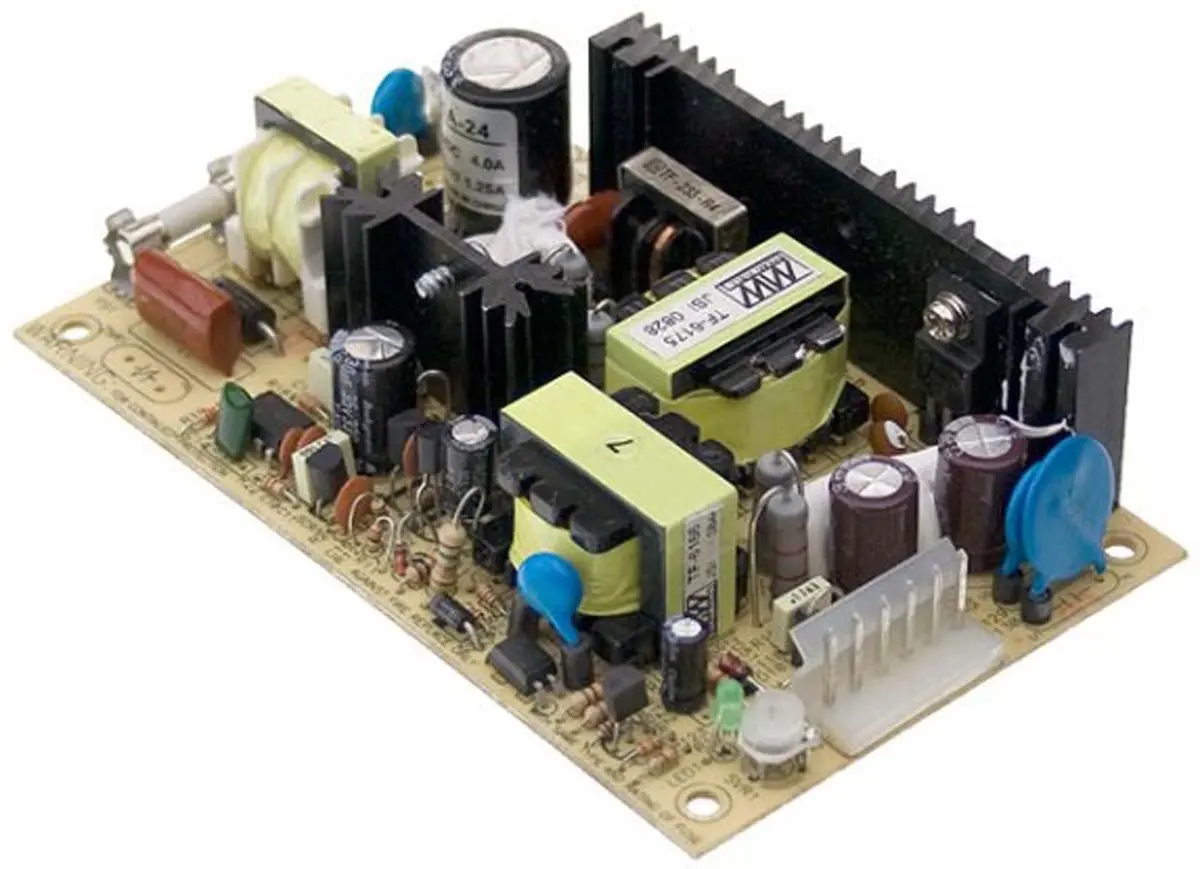 Produktfoto 1 von MEAN WELL PSD 45 DC/DC Konverter, 12V dc OUT 3.75 A Fahrgestell 48V dc 1.5 kV dc -10 °C 60 °C