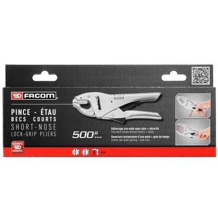 Produktfoto 1 von Facom 500APB Gripzange Kurz 225mm