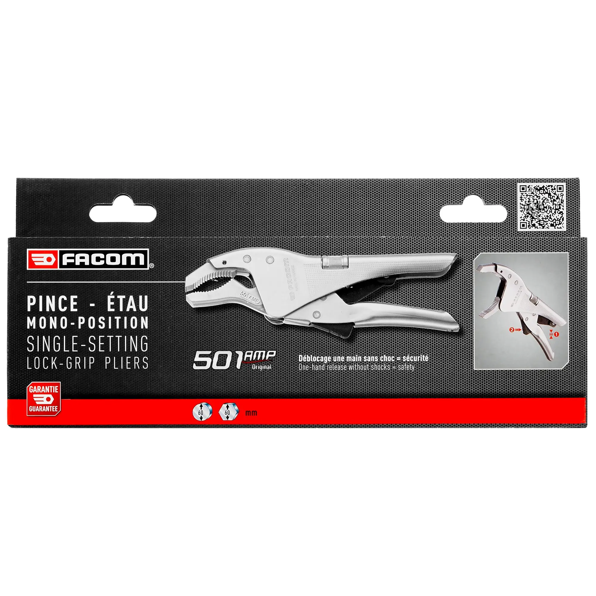 Produktfoto 1 von Facom 501AMPPB Gripzange 250 mm