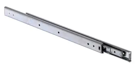 Produktfoto 1 von Accuride Teleskopschiene, Stahl, DZ2431, 19kg max., 16mm breit, 20 mm hoch