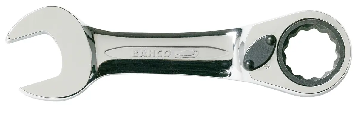 Produktfoto 1 von Bahco Ratschenschlüssel 10 mm Legierungsstahl, Länge 95 mm