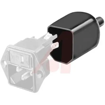 Produktfoto 1 von Schurter 0859 Polyvinylchlorid Sicherungsabdeckung, UL 94V-0, RoHS, CHINA-RoHS, CE, REACH