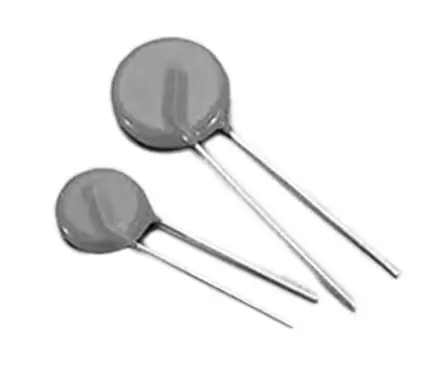 Produktfoto 1 von Littelfuse ZA Metalloxid-Varistor, 675 pF, 6 to 825 V / 100 A 1350 V, 100 A max., Scheibe Gehäuse, Ø 20 mm, 5 mm, L. 29