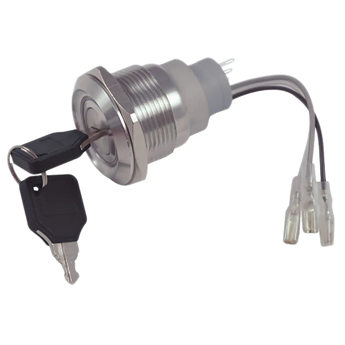 Produktfoto 1 von RS PRO Schlüsselschalter Rastend 2-Positionen SPDT 5 A IP 40