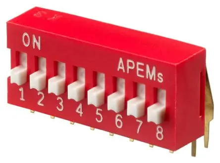 Produktfoto 1 von APEM erhöhter Betätiger Drehschalter