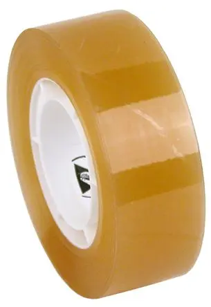 Produktfoto 1 von Desco Europe ESD Klebeband, Klar, Gummi (Basis), Zellulose, Nichtleitend, 32.9 m x 18mm
