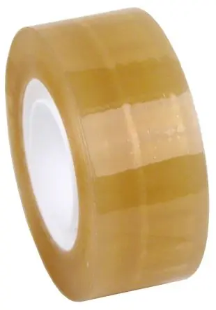 Produktfoto 1 von Desco Europe ESD Klebeband, Klar, Gummi (Basis), Zellulose, Nichtleitend, 65.8 m x 24mm