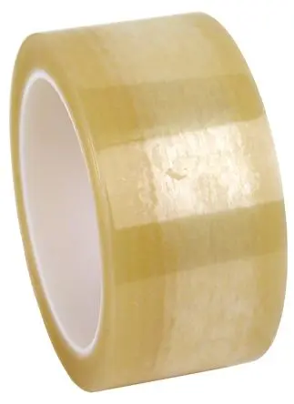 Produktfoto 1 von Desco Europe ESD Klebeband, Klar, Gummi (Basis), Zellulose, Nichtleitend, 65.8 m x 48mm