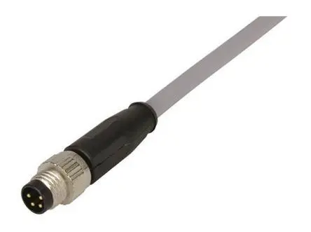 Produktfoto 1 von HARTING 2134, 4-polig Sensor-Betätigungselementkabel, Rechtwinklig Buchse 4 / Freies Ende Nicht abgeschlossen, Länge 5 m