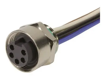 HARTING 2104, 3-polig Sensor-Betätigungselementkabel, Gerade Buchse 3 / Nicht abgeschlossen, Länge 500 mm