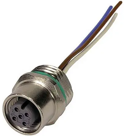 Produktfoto 1 von HARTING 2103, 3-polig Sensor-Betätigungselementkabel, M12 Buchse 3 / Nicht abgeschlossen Buchse, Länge 500 mm