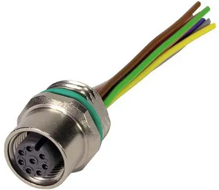 HARTING 2103, 8-polig Sensor-Betätigungselementkabel, M12 Buchse 3 / Nicht abgeschlossen Buchse, Länge 500 mm