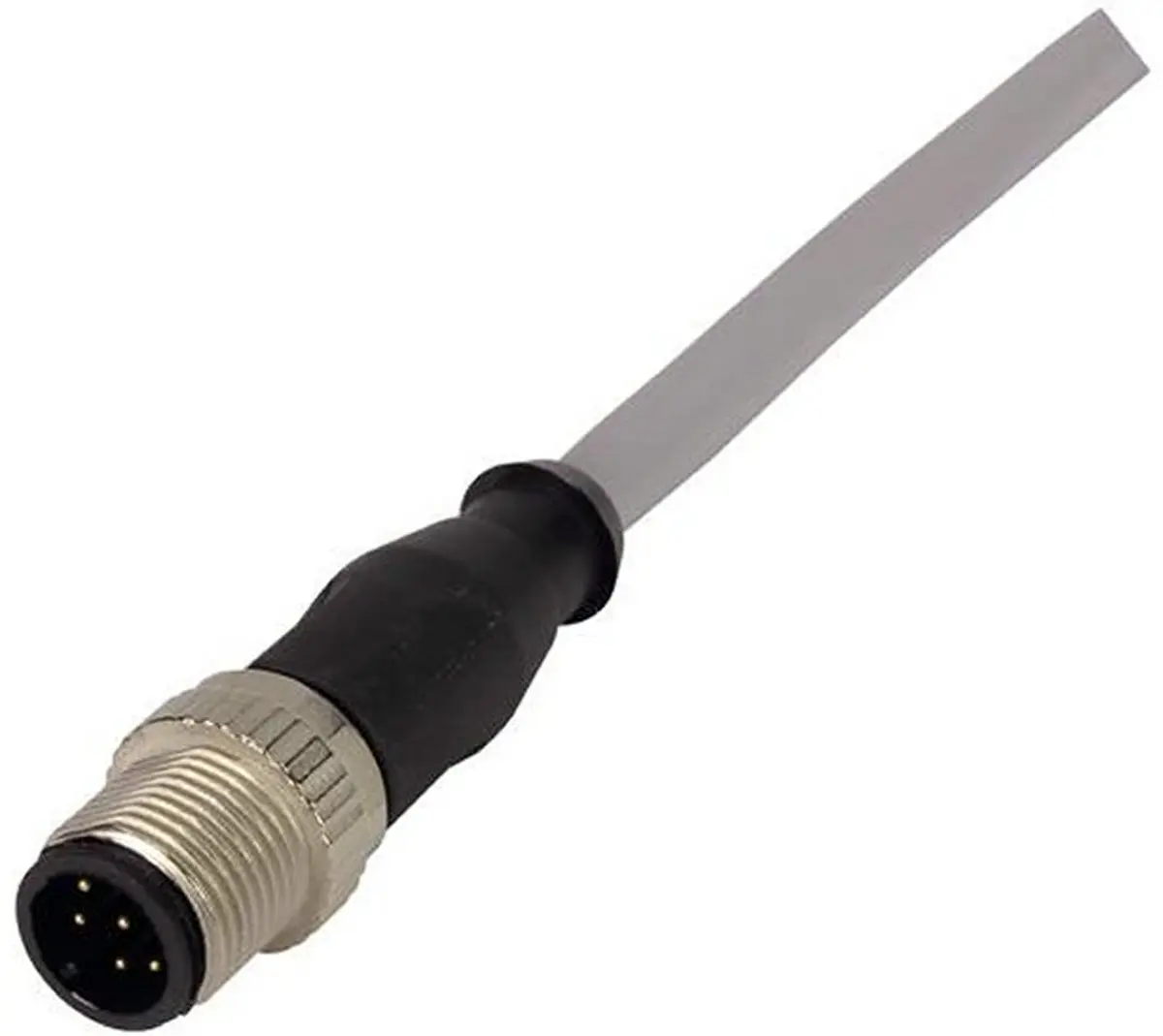 Produktfoto 1 von HARTING 2134, 8-polig Sensor-Betätigungselementkabel, Gerade Stecker / Nicht abgeschlossen Buchse, Länge 5 m