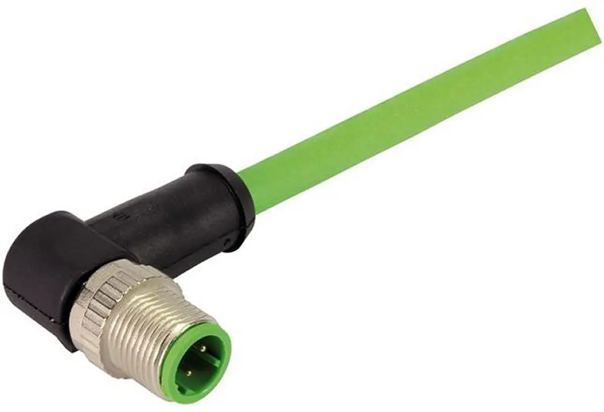 Produktfoto 1 von HARTING 2134, 4-polig Sensor-Betätigungselementkabel, M12 Stecker / Nicht abgeschlossen Buchse, Länge 5 m