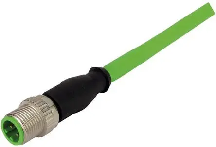Produktfoto 1 von HARTING 2134, 4-polig Sensor-Betätigungselementkabel, Gerade Stecker 4 / Gerade Stecker, Länge 5 m