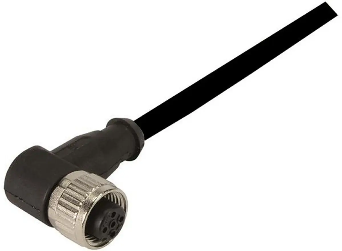 Produktfoto 1 von HARTING 2134, 12-polig Sensor-Betätigungselementkabel, Rechtwinklig Buchse 12 / Nicht abgeschlossen, Länge 5 m