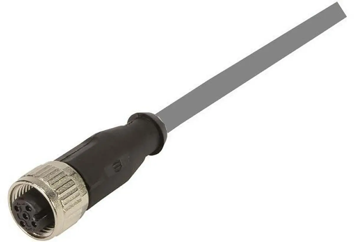 Produktfoto 1 von HARTING 2134, 12-polig Sensor-Betätigungselementkabel, Gerade Buchse 12 / Gerade Stecker, Länge 5 m