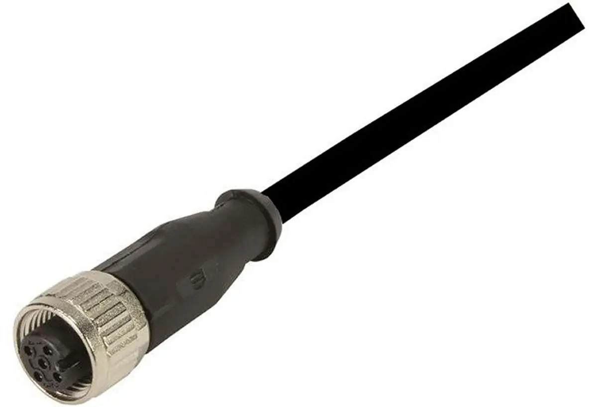 Produktfoto 1 von HARTING 2134, 12-polig Sensor-Betätigungselementkabel, Gerade Buchse 12 / Gerade Stecker, Länge 5 m