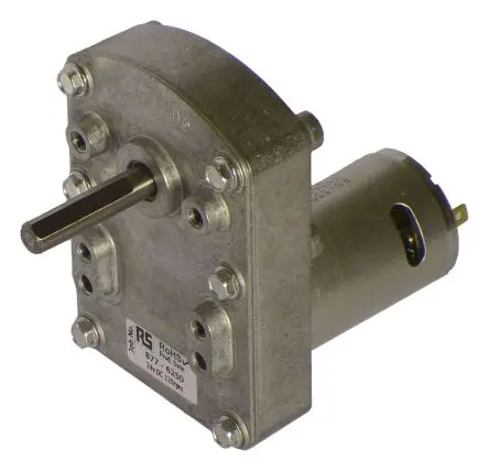 Produktfoto 1 von Mellor Electric UBD Bürsten-Getriebemotor DC-Getriebemotor bis 67 Ncm, 24V dc / 3.4 W, 125U/min, Wellen-Ø 8 mm, 101mm x