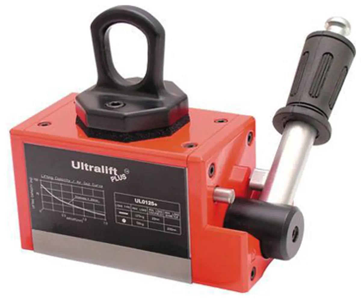 Produktfoto 1 von Eclipse Ultralift Plus Hubmagnet 125 kg L. 155 mm H. 138 mm 4 kg