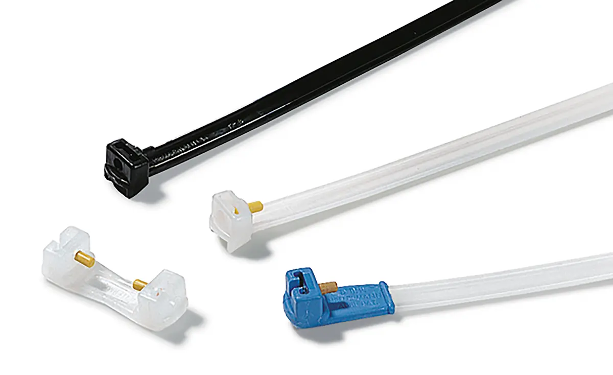 Produktfoto 1 von HellermannTyton KR8/33 Nylon 6.6 Kabelbinder Arretierung Natur 8 mm x 337 mm