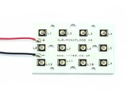 Produktfoto 1 von Intelligent LED Solutions LED-Array OSRAM IR OSLON Grün, Blau, Rot, Weiß, 12-LEDs 11880 mW 2.4 mm