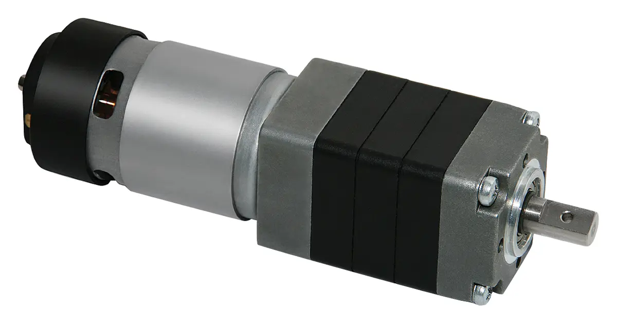 Produktfoto 1 von Micromotors P250 Bürsten-Getriebemotor bis 60 Ncm 6.25:1, 24 V dc / 51,6 W, , Wellen-Ø 8.2mm x 120.5mm