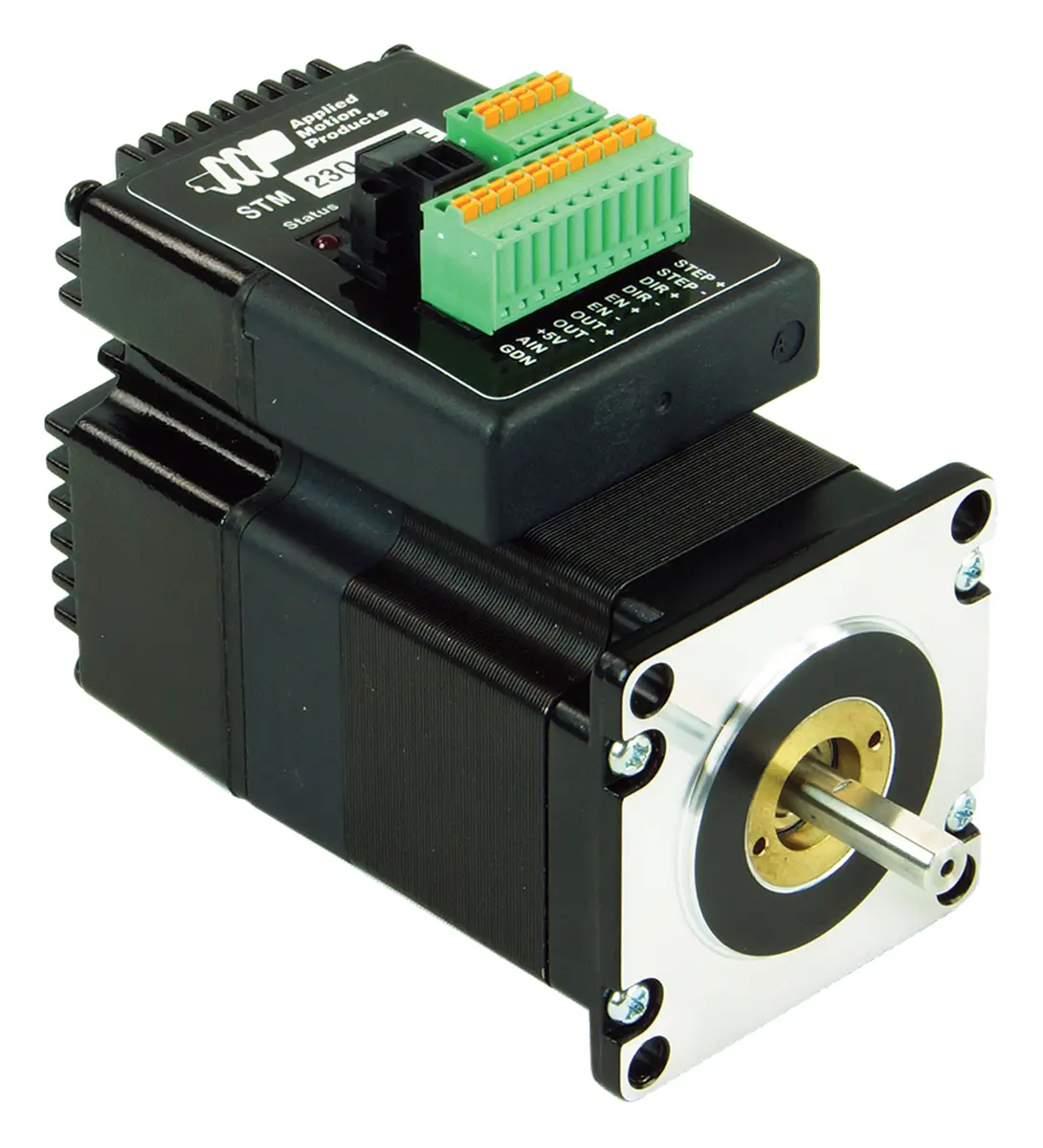Produktfoto 1 von Applied Motion STM Dual H-Bridge 1.8 ° Schrittmotor 48 V / 5 A 0.88 Nm, 23 mm Wellen-Ø 6.35 mm