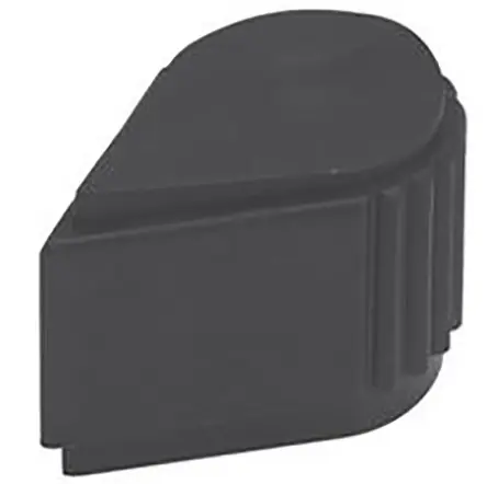 Produktfoto 1 von Grayhill Drehschalterknopf zur Verwendung mit Encoder, Drehschalter Schwarz