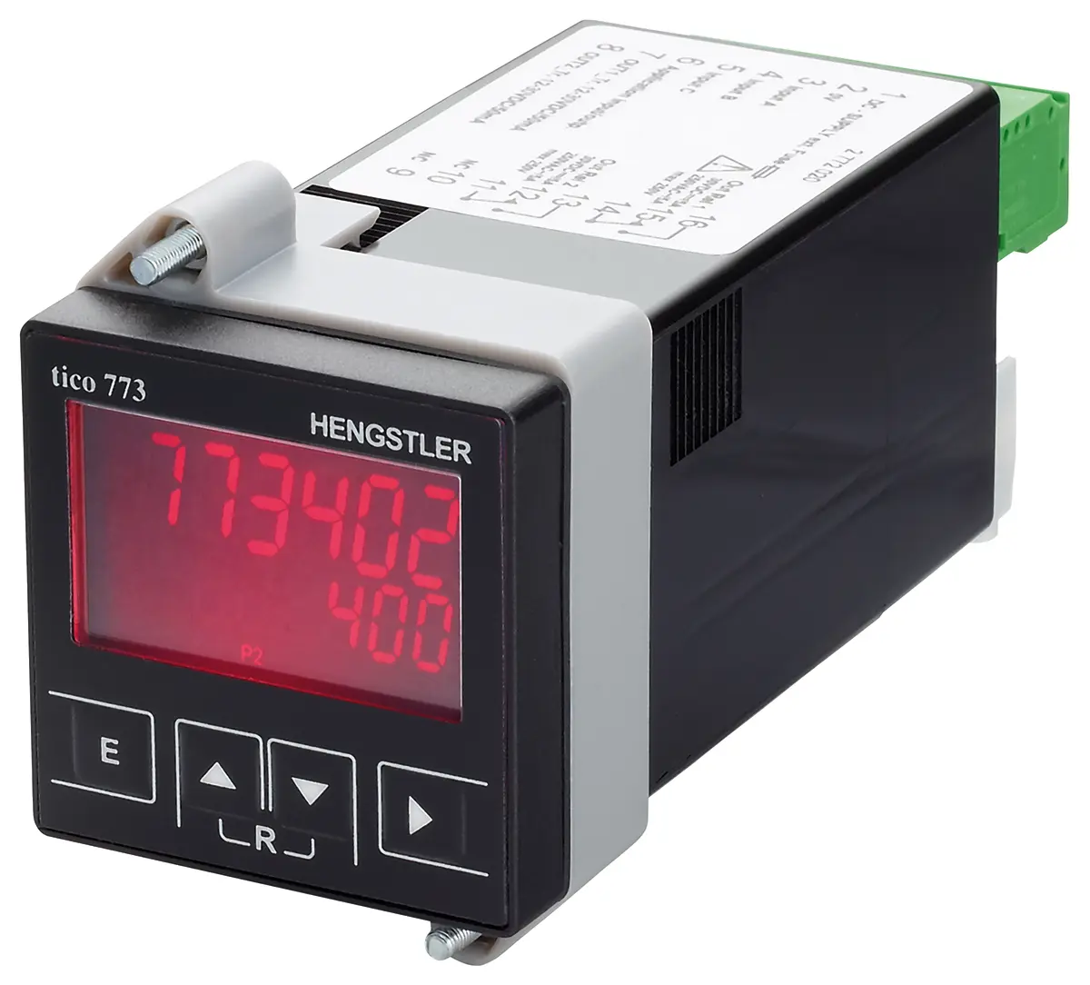 Produktfoto 1 von Hengstler TICO 773 LCD Unidirektional Zähler Automatisch, Elektrisch, Manuell 6-stellig max. 60kHz 100 → 240 V ac