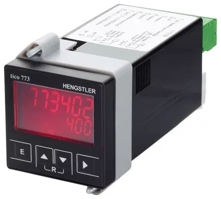 Produktfoto 1 von Hengstler TICO 773 Zeitgeber Unidirektional Zähler LCD 6-stellig 240V ac, max. 60 kHz